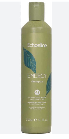Шампунь Echosline Energy Shampoo для тонкого та слабкого волосся 300 мл (8008277245119)