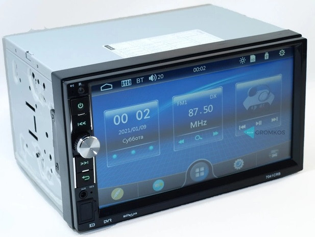 2din 7041 Автомагнітола USB+SD+Bluetooth, фото 1
