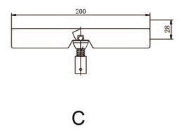 Датчик рівня ротаційний SE2-10F-AC, 220VAC, фото 5