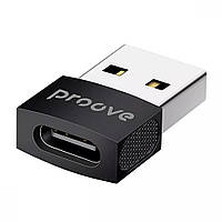 Перехідник OTG Proove Extension Type-C to USB (black) 47797