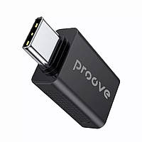 Перехідник OTG Proove Extension USB to Type-C (black) 47796