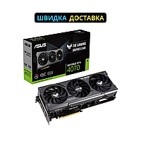 Видеокарта ASUS GeForce RTX 4070 TUF Gaming OC 12GB DLSS 3 (TUF-RTX4070-O12G-GAMING)