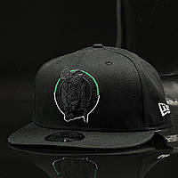 Оригінальна чорна кепка з прямим дашком  New Era Boston Celtics 9FIFTY