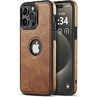 Чехол Slim Leather Case для Apple iPhone 13 Pro Brown