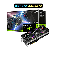 Видеокарта PNY GeForce RTX 4090 XLR8 Gaming Verto OC 24GB GDDR6X (VCG409024TFXXPB1-O)