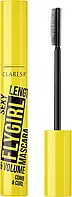 Підкручувальна туш для вій — Claresa Fly Girl Comb & Curl Mascara, 10 г