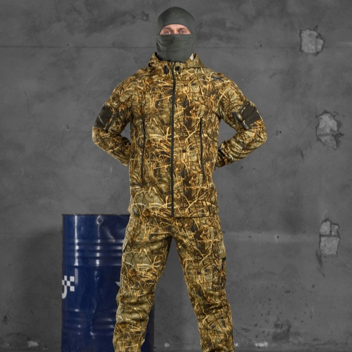 Тактический маскировочный костюм Disguise весна осень, Мужская армейский комплект камуфляж саржа 2XL - фото 3 - id-p2108954513