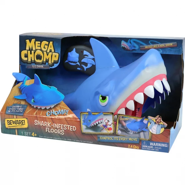 Іграшка Mega Chomp Акула на радіокеруванні Mega Chomp 18493