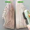 Багатофункціональна щітка з дозатором мила для чищення різних поверхонь, одягу та взуття, фото 5