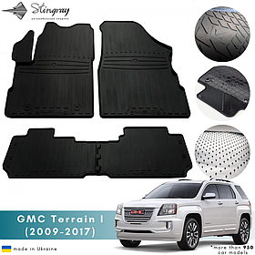 Килимки в салон GMC Terrain I 2009-2017- Комплект із 4 килимків. Стингрей
