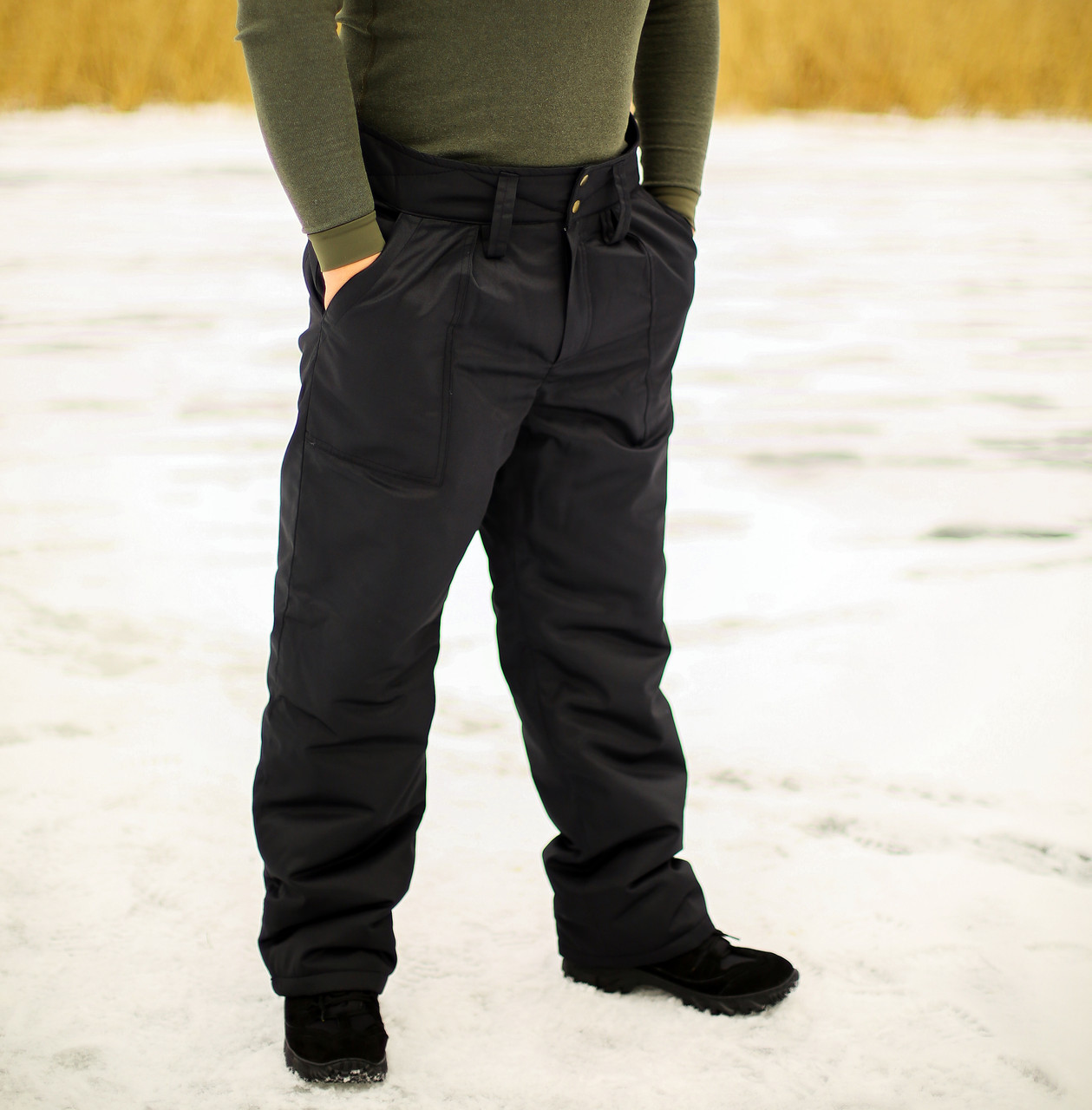 Штаны мужские рабочие зимние "Эверест" черные: продажа, цена в Харькове ...