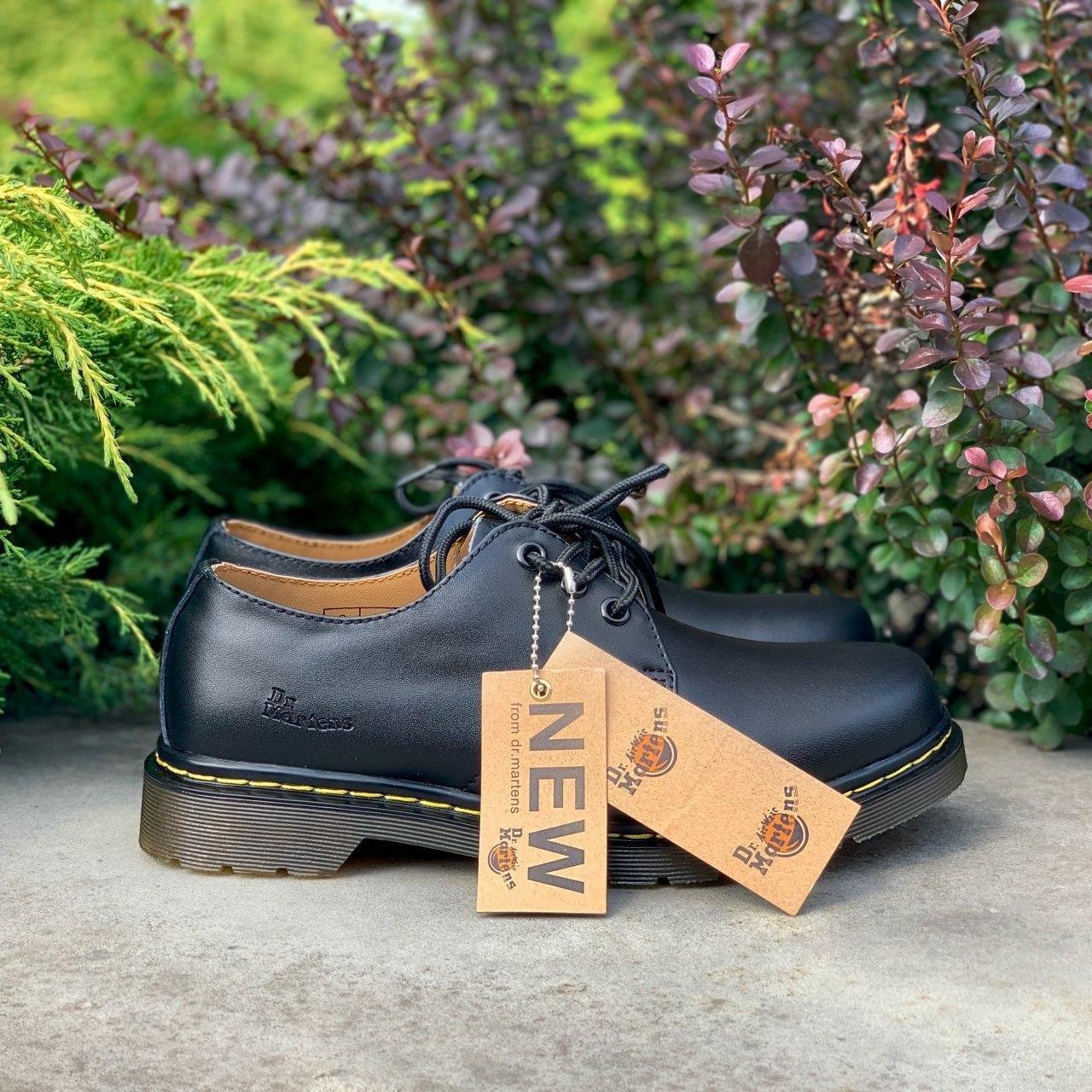 Мужские ботинки Dr. Martens 1461 Smooth Leather Oxford Black Smooth 11838002 - фото 3 - id-p2108969954
