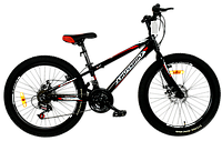 Алюминиевый подростковый 24 Spark Alu Disk Cross (2024) горный велосипед Сrossbike AD