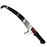 Висоторіз садовий телескопічний 2 в 1: Штанга 1,5 - 3 м + Ножівка з гаком, фото 2