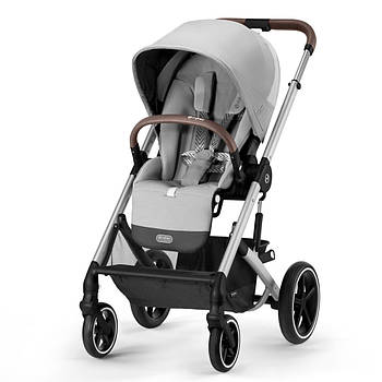 Коляска прогулянкова Cybex Balios S Lux SLV Lava Grey (з бампером)