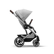 Коляска прогулянкова Cybex Balios S Lux SLV Lava Grey (з бампером), фото 4