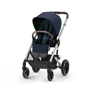 Коляска прогулянкова Cybex Balios S Lux SLV Ocean Blue (з бампером)