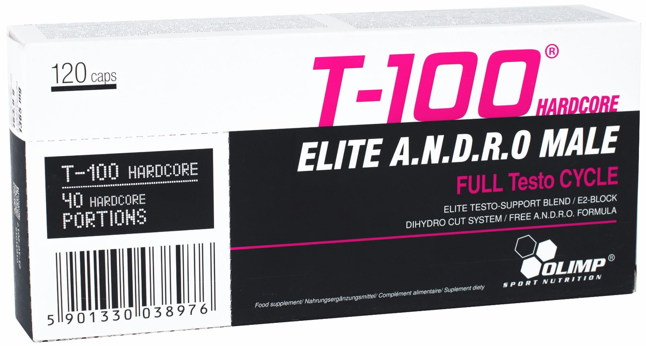 Olimp T-100 Hardcore 120 caps, фото 1