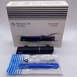 BMW Natural Air Starter-Kit Black ароматизатор салона   Air Lava  бодрящий тоник Energgizing tonik