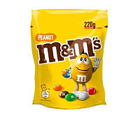 Шоколадные драже M&Ms Peanut 220г.