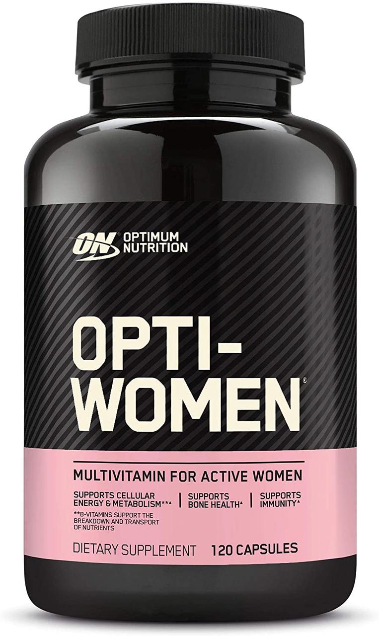 Optimum Nutrition Opti-Women мультивітаміни для жінок 120 капсул, фото 1