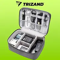 Сумка органайзер для гаджетов, кабелей, зарядных устройств Trisand (23172)