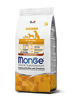 Сухой корм Monge Dog All breeds Adult для взрослых собак всех пород, с индейкой, рисом и картофелем, 12 кг