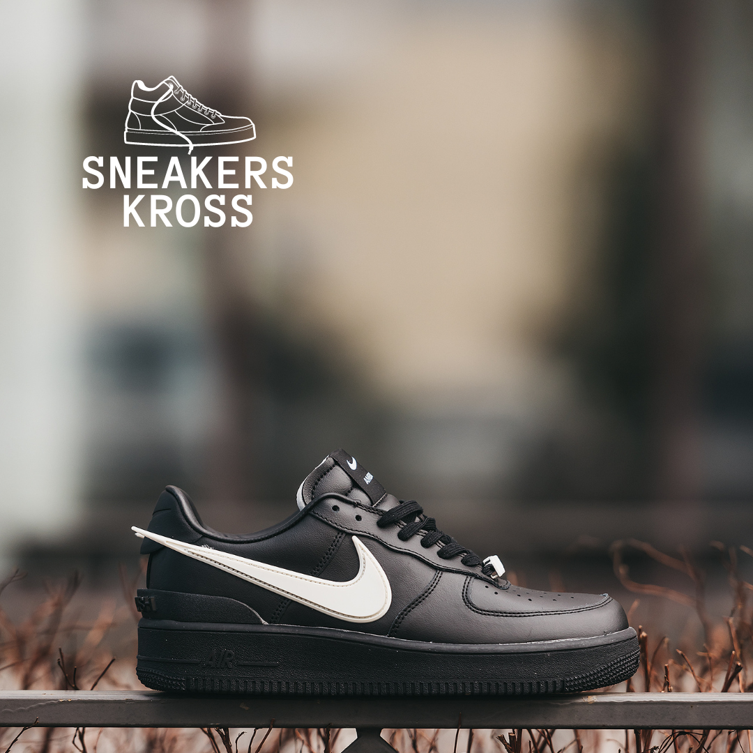 Жіночі кросівки Nike Air Force 1 Low x AMBUSH Black, Демісезонні кросівки Найк Аір Форс