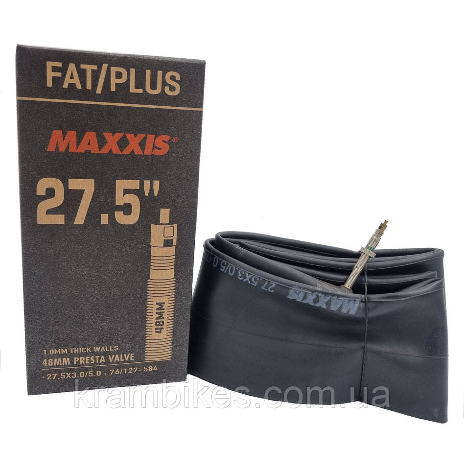 Камера Maxxis FAT/Plus 27.5x3.8/5.0 FV 1.0 mm (IB75660000)
