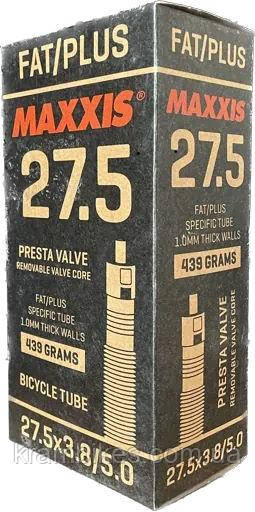 Камера Maxxis FAT/Plus 27.5x3.8/5.0 FV Presta Valve 48мм 1.0мм