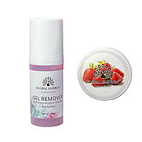 Ремувер для зняття вій Global Fashion 10 мл полуниця