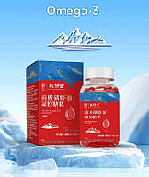 Капсули Омолодження Арктична олія Криля (астаксантина), 450 мг х 60 капсул
