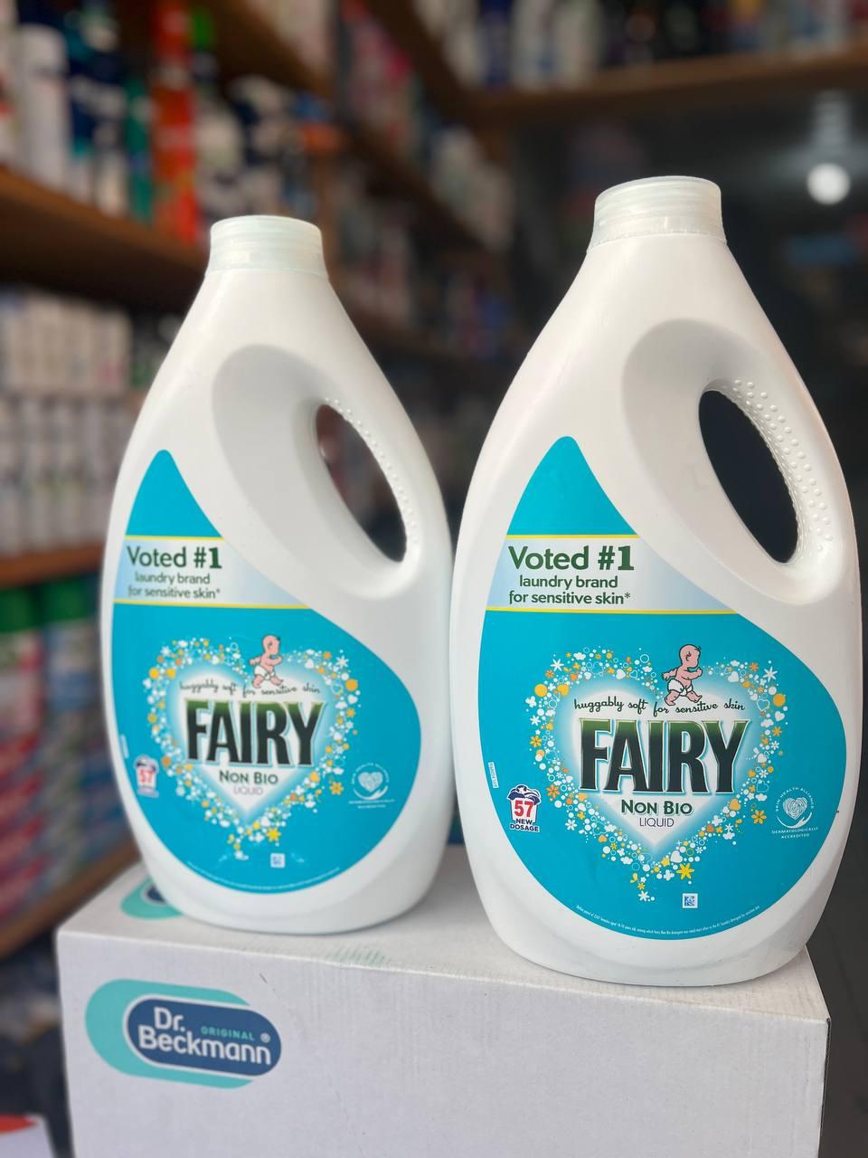 Порошок-гель для прання Fairy Non Bio Sensitive Skin 1,995 L 57 прань, фото 1