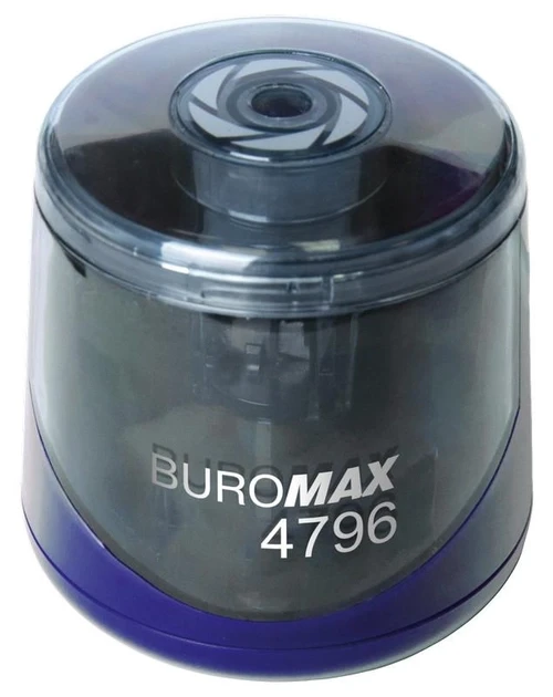 Точилка для олівців Buromax 4796 з контейнером автоматична на батарейках