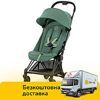 Коляска прогулочная Cybex Coya Matt Black Leaf Green