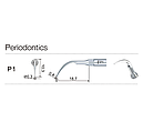 Насадка Woodpecker P1, для періодонтального скейлінгу, роз'єм EMS, фото 3