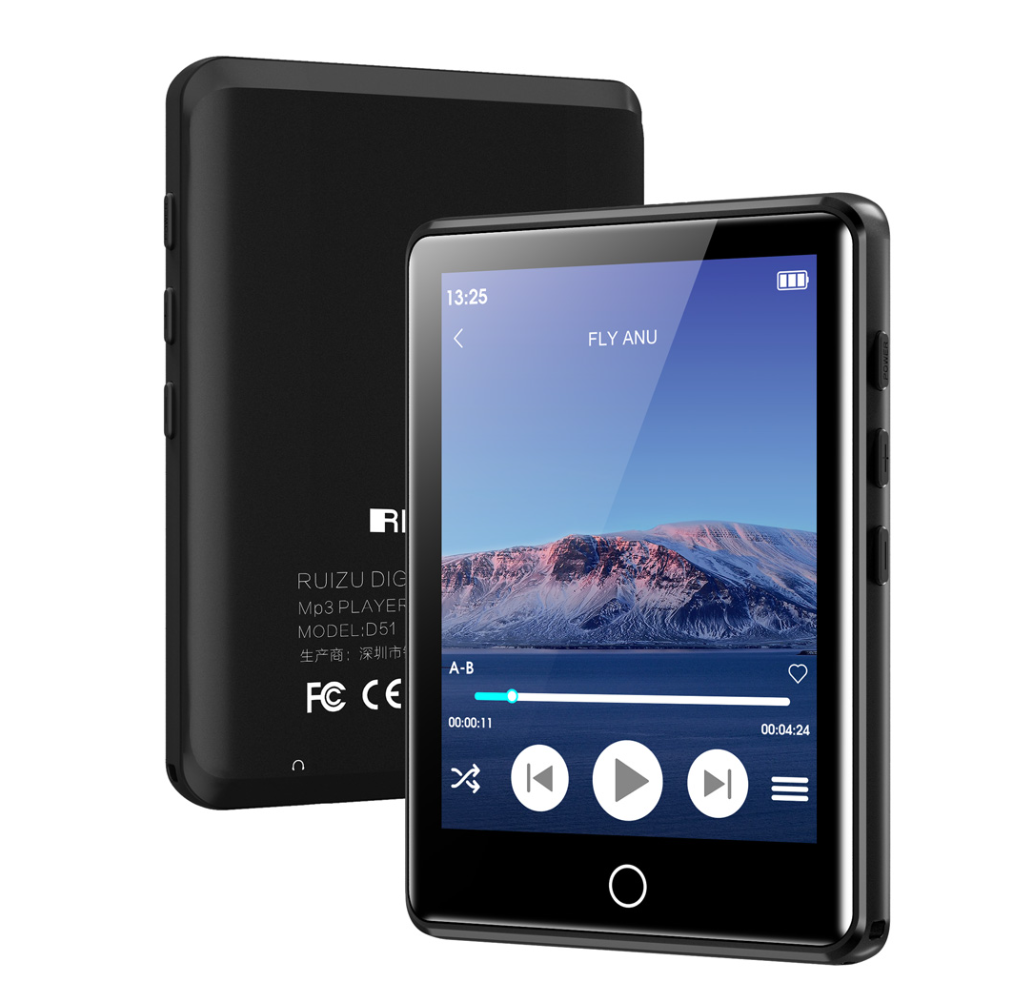 Плеер MP3 Ruizu M6 2,8" Bluetooth HI FI 8gb с внешним динамиком