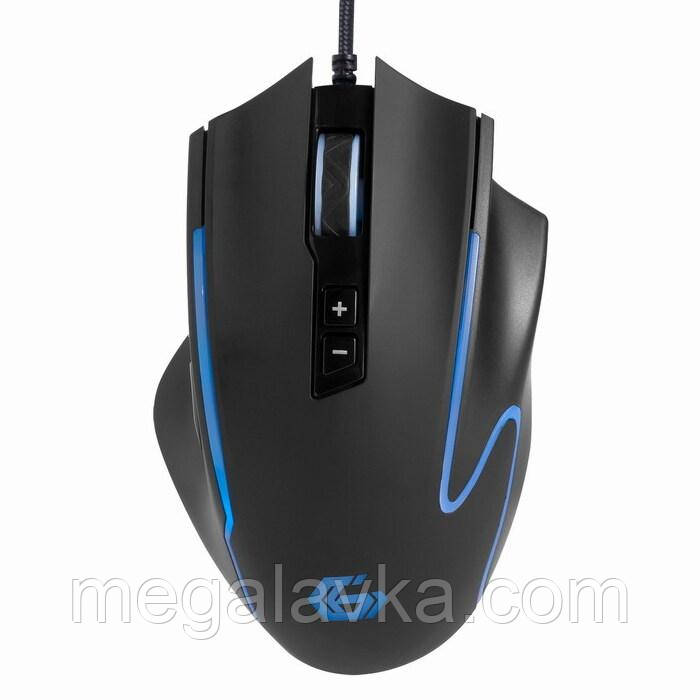 Оптична ігрова миша, 8 Buttons, USB, підсвічування RGB, 12000 DPI Gembird MUSG-RAGNAR-RX300 — MegaLavka