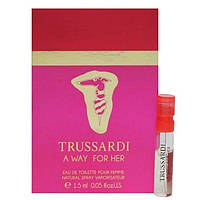 Trussardi a Way for Her 1.5 мл - туалетная вода (edt), пробник