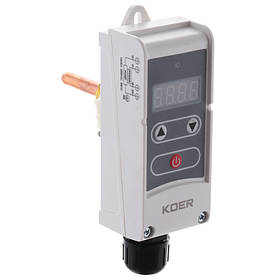 Термостат електричний заглибний Koer KR.1353E (+5...+80*C) (KP2780)