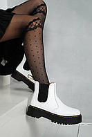 Жіночі черевики Dr. Martens 2976 Chelsea Boots White ALL04993