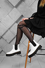 Жіночі черевики Dr. Martens 2976 Chelsea Boots White ALL04993, фото 5
