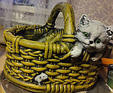 . Вазон для саду Кошик #3, фото 2