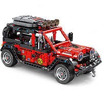 Конструктор Внедорожник Jeep Wrangler Red 664 Детали GBL