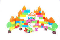 Конструктор "Замок" (73 детали) пластиковый конструктор для детей