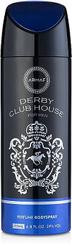 Derby Club House Armaf Sterling 200мл. парфумований Дезодорант чоловічий