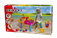 Столик для песка с аксессуарами детские игрушки для игр в песочнице
