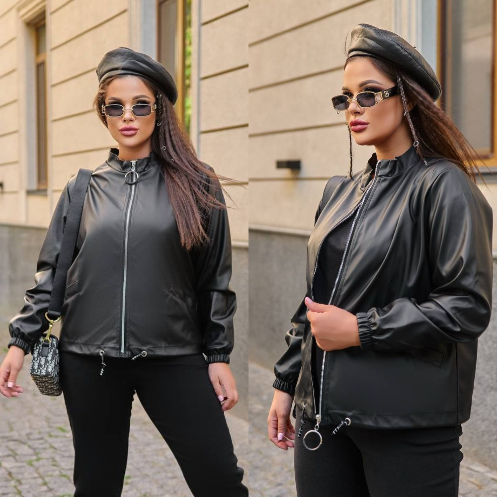 Жіноча осіння куртка Розміри: 50, 52, 54, 56, фото 1