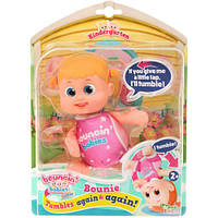 Маленькая кукла-пупс "Bouncinʼ Babies Bounie", кувыркается детская игрушка кукла Пупс
