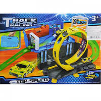 Трек-чемодан "Track Racing", с машинками детский игровой набор автотрек